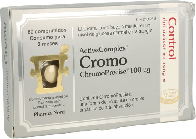 Pharma Nord Bio-Chromium Bloedsuiker - 60 Tabletten - Voedingssupplementen