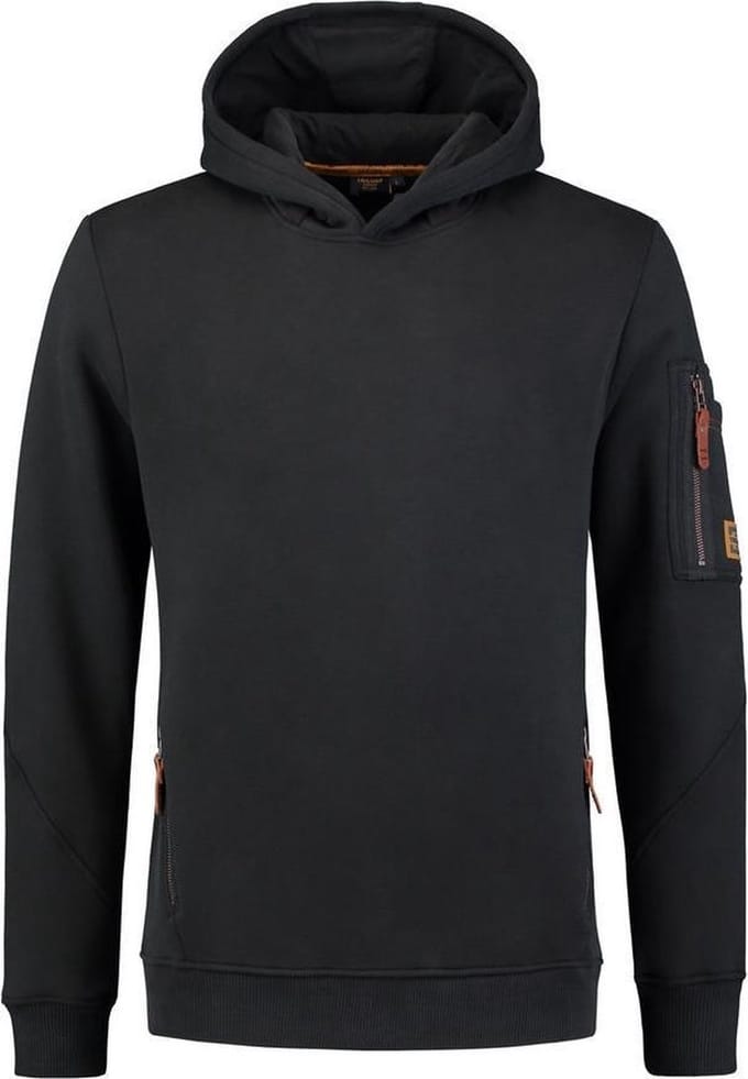 Tricorp Sweater Premium Capuchon  304001 Zwart - Maat 3XL