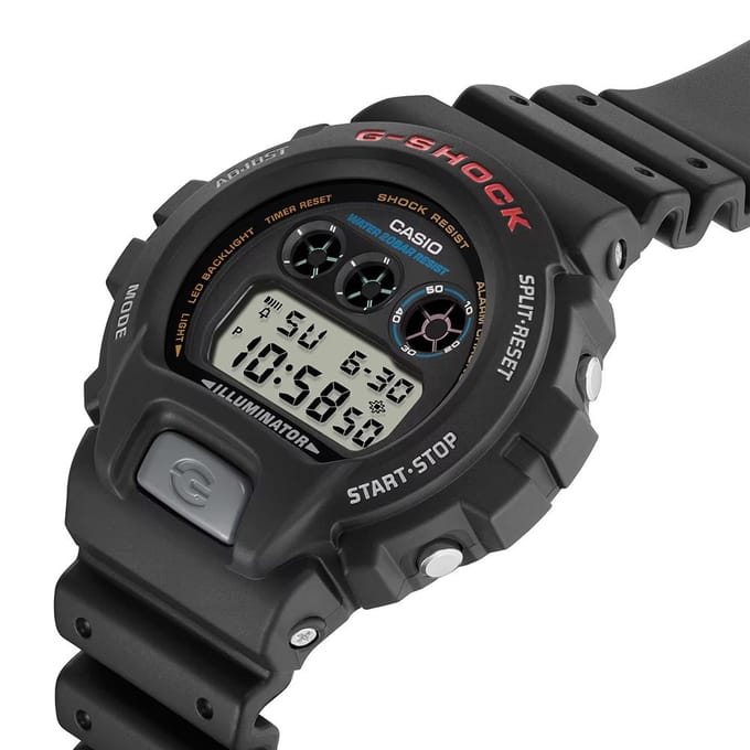 G-Shock Classic Style DW-6900U-1ER Classic LED Horloge