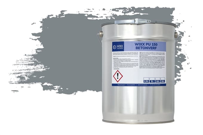 Wixx PU 150 Betonverf - 5L - RAL 7046 | Telegrijs 2