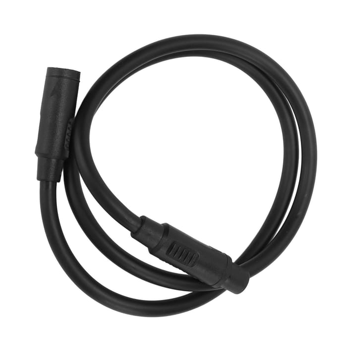 8-pins Verlengsnoer Middenmotor 1T4 Kabel Hoofdkabel 8-aderig Verlengsnoer Elektrische Fiets Modificatie 60cm / 23.6in black