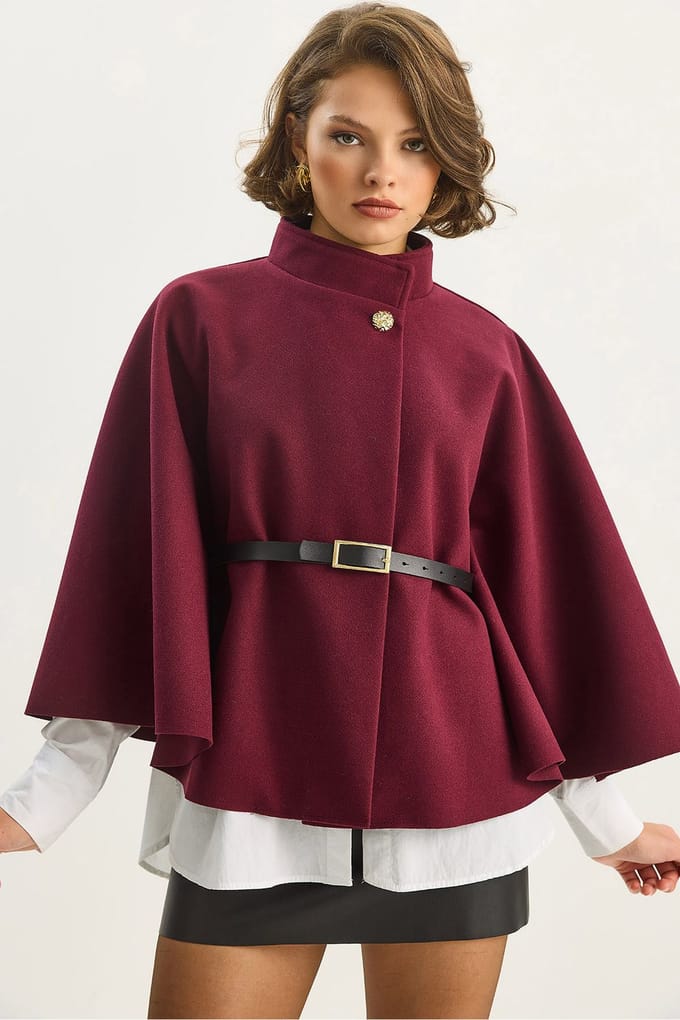 Oversized Wolmix Overjas