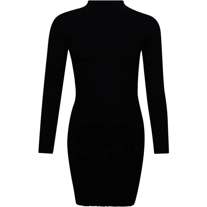 Superdry - Rugloze Bodycon mini-jurk - Dames - Jurken