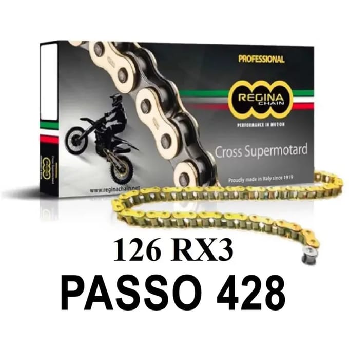 Motorfiets ketting Regina 126rx3