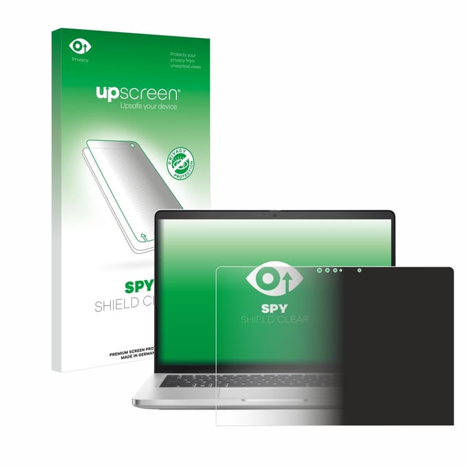 upscreen - privacy screenprotector voor Dell Pro 14 Plus 2-in-1 PB14250 - Folie Beschermfolie Blauwlichtfilter