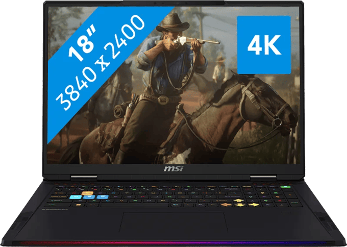 MSI Raider A18 HX A8WHG-284NL