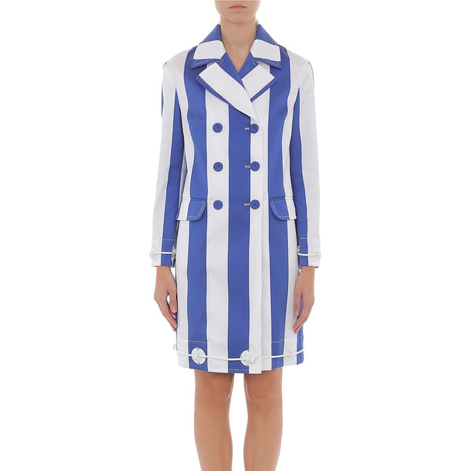 Moschino Outerwear Blue Größe: 40 | Midikleider Outlet | Damen | Blau
