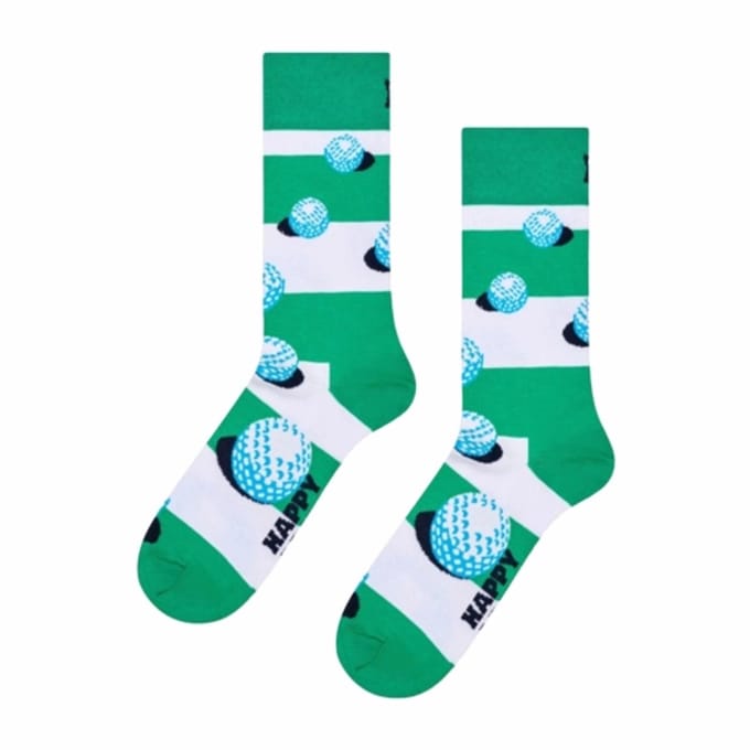 Happy Socks - Golf Stripe Sock - Heren - Sokken