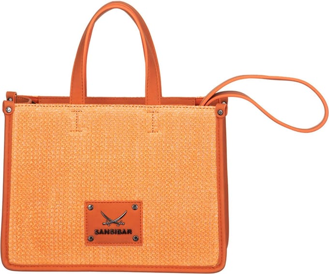Sansibar Handtas Schoudertas Mini Tote Bag Orange Oranje