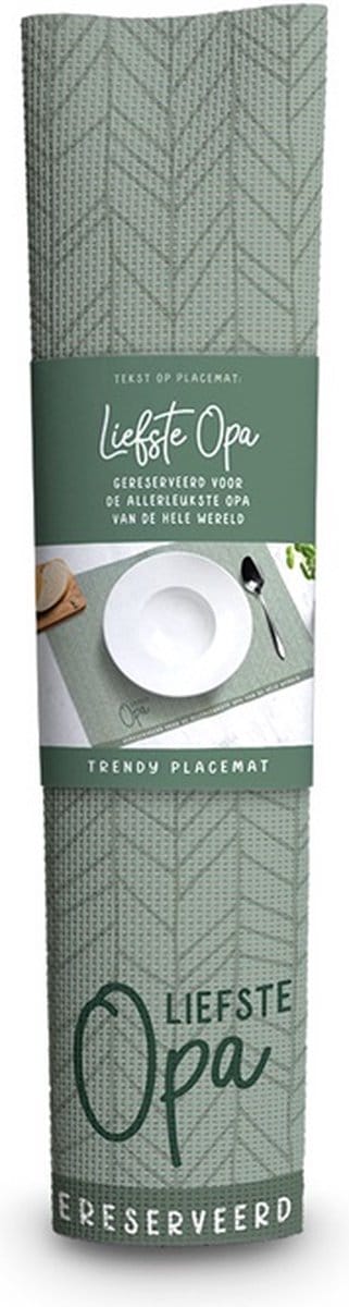 Trendy Placemat  Liefste Opa