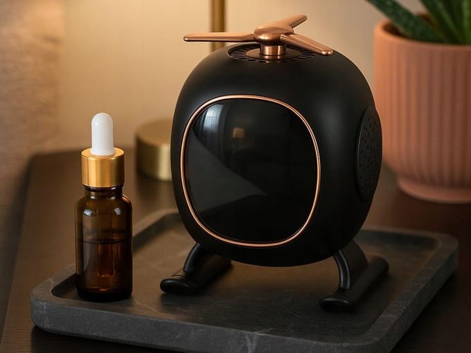 Pingyang Rongrong - Bluetooth Speaker - Aromatherapie - LED Lamp - Wekker