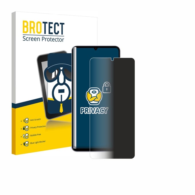 BROTECT - privacy screenprotector voor Samsung Galaxy A07 - Folie Beschermfolie Blauwlichtfilter