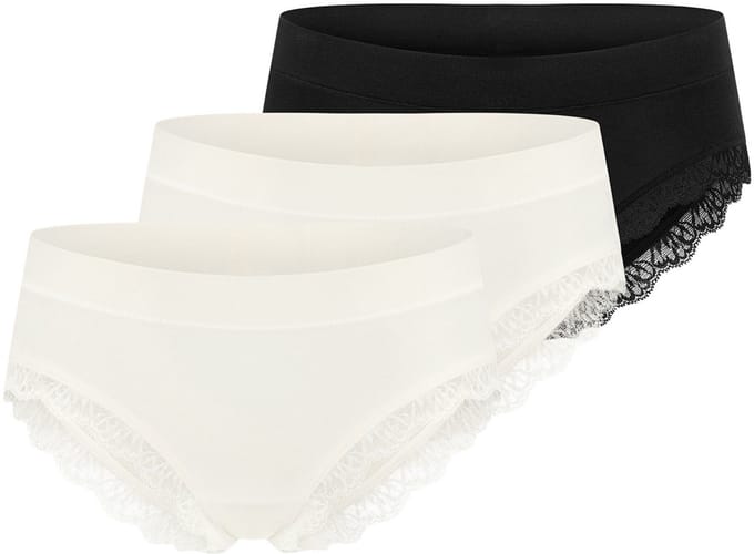 Schiesser Dames brazil slip 3 pack Unique Cotton