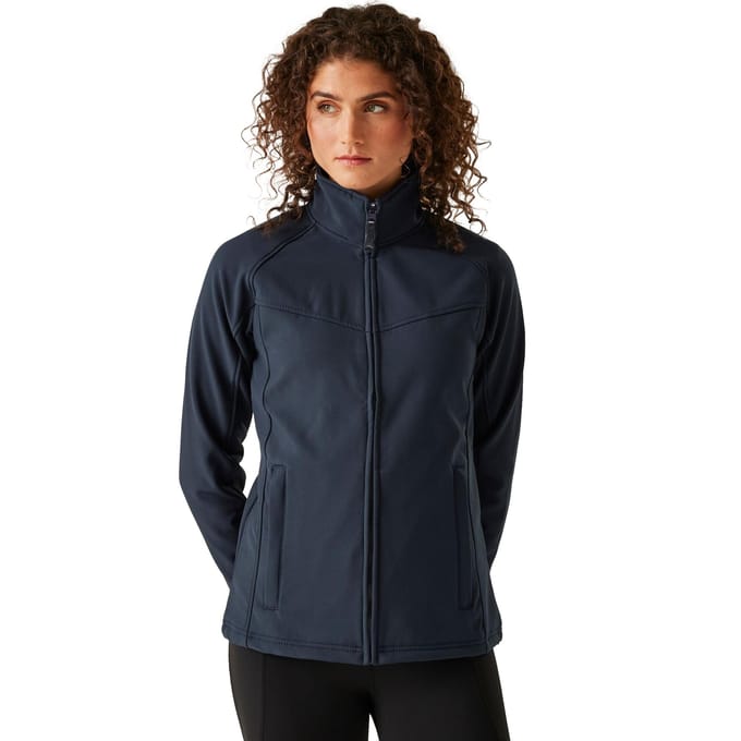 Regatta Dames Uproar Softshell Windbestendig Jasje (Marine)