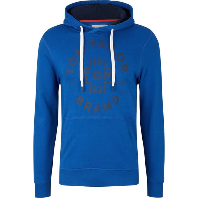 TOM TAILOR  - Maat M - printed hoodie Heren Trui