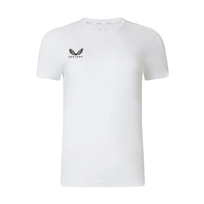 Castore Dames/Dames Logo T-shirt met korte mouwen (Briljant wit)