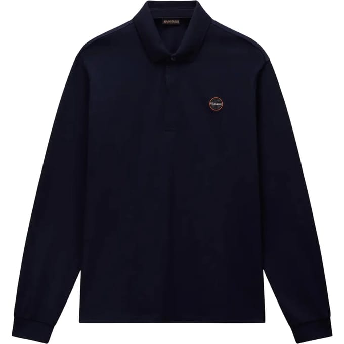 Polo met lange mouwen Napapijri E-Badge
