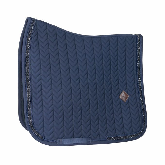 Kentucky Horsewear - Zadeldoek glitter stone jumping navy