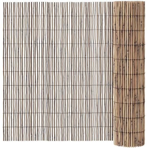 vidaXL - Tuinhek - 400 - x - 90 - cm - Riet - Naturel