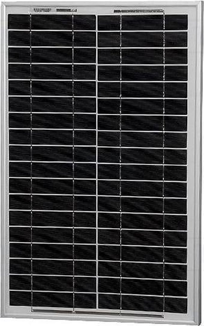Zonnepaneel 20 watt - 505 x 353 x 25mm