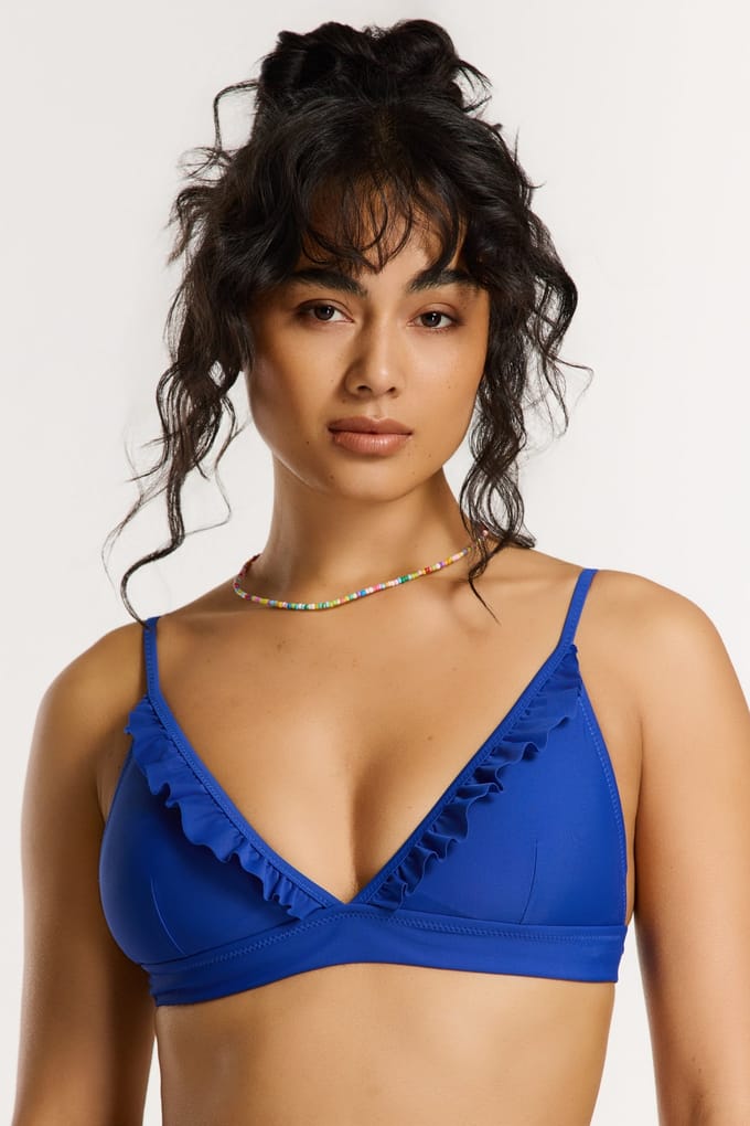 Shiwi Beau Bikini Top Blue Deep Ocean Taglia: 38 | Bikini Outlet | Donna | Blu