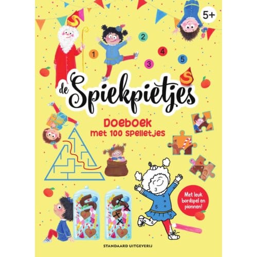 Doeboek Met 100 Spelletjes - De Spiekpietjes - Thais Vanderheyden