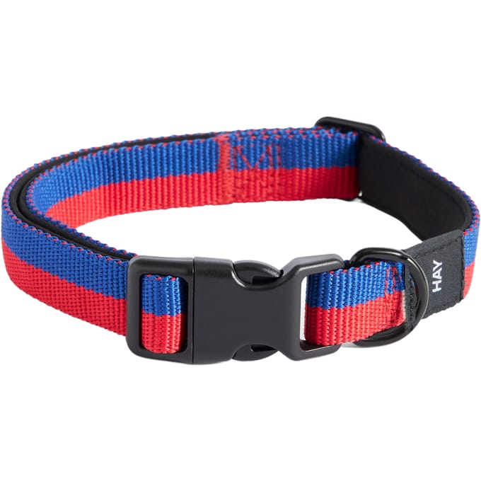 HAY Halsband Dogs Flat - red/blue - S/M