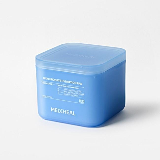 [MEDIHEAL] Pad Hydratant à l'Hyaluronate 170ml 100 Pièces gray