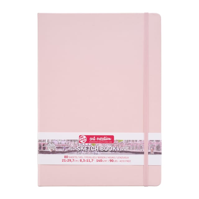 Talens Art Creation Schetsboek Pastel Roze 21 x 29.7 cm 140 g 80 Vellen