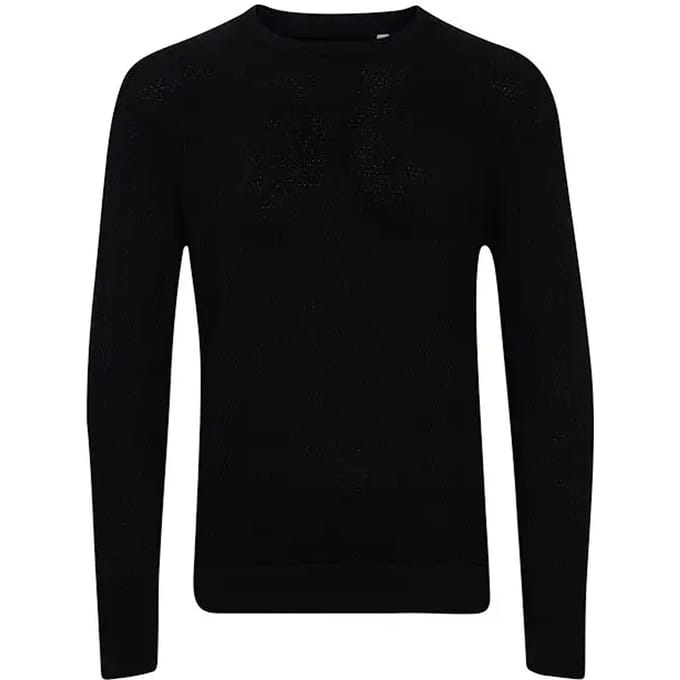 Gestructureerde gebreide trui met ronde hals Casual Friday karlo