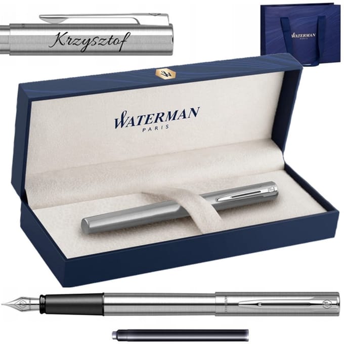 Waterman Allure Vulpen met Gravure & Luxe Cadeauverpakking