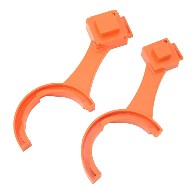 2 Stuks RV Afvoerslang Sleutel Multifunctioneel Multifunctioneel Slangfitting Steeksleutel voor 3 Inch 4 Inch Dop red