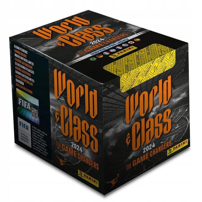 Panini World Class 2024 voetbalstickers doos 36 zakjes 180 stickers