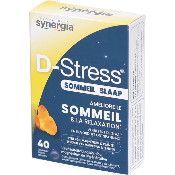 D-stress Slaap 40 Gecomprimeerde tabletten