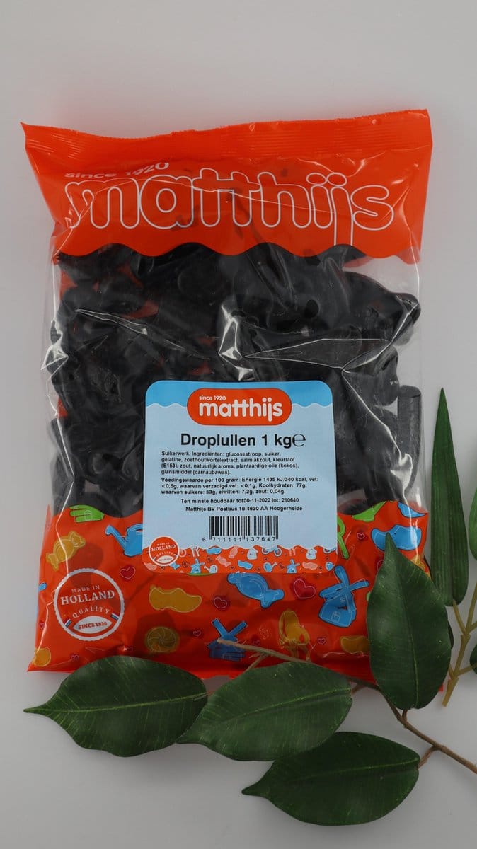 Matthijs droplul snoep - erotisch snoepgoed - 1 kilo
