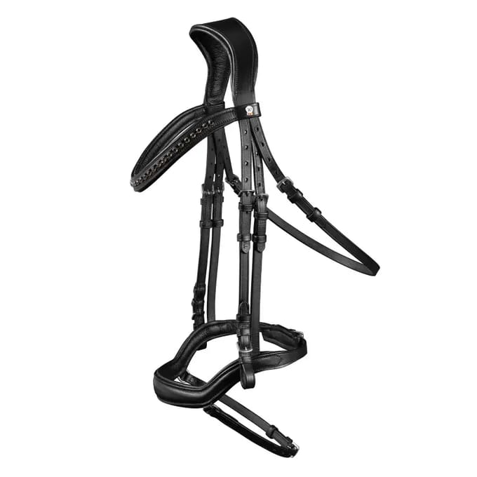 Gecombineerd hoofdstel met neusriem Waldhausen X-Line New Shape II