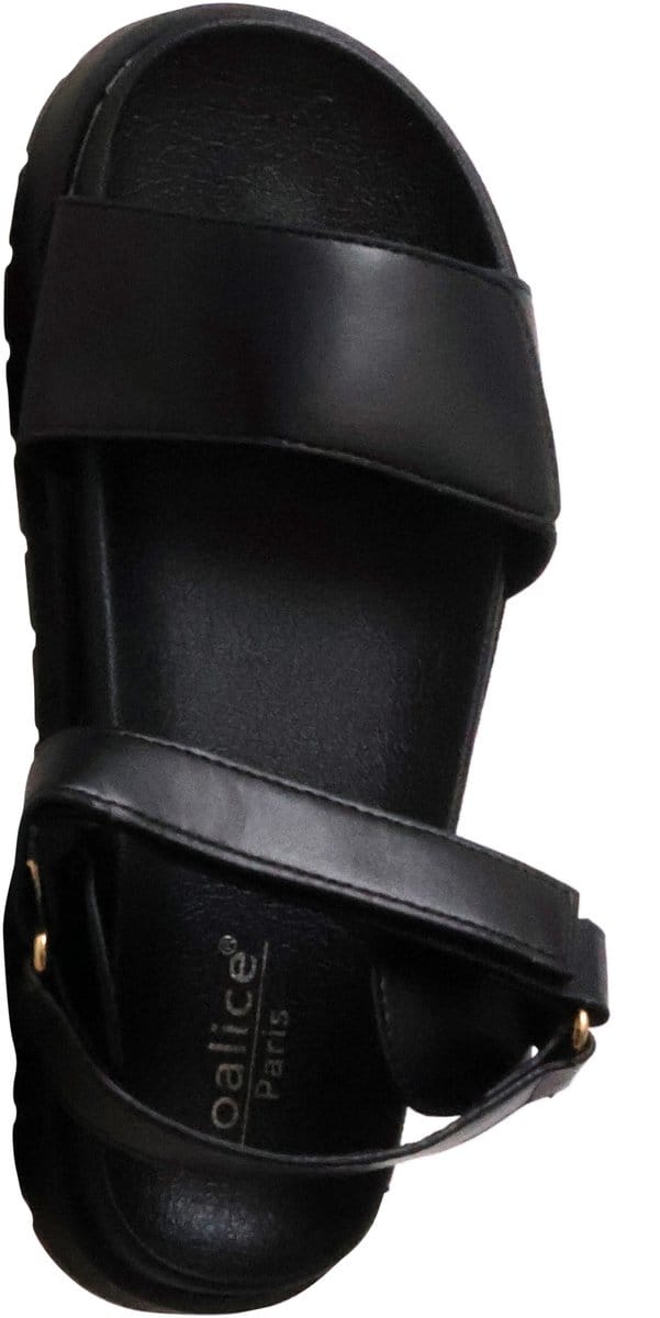 Joalice sandalen met sleehak en klittenband