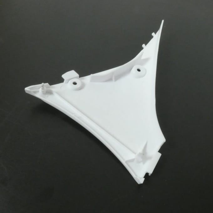 Cache latéral gauche Générique pour Pit bike YCF Blanc 0410600202436 Neuf