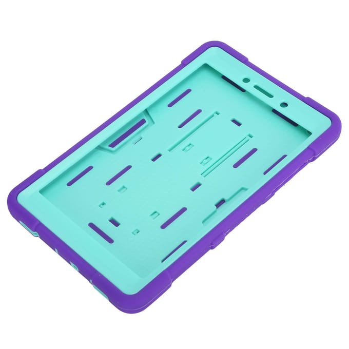 Étuis pour Tablettes Doux Léger Couleurs Multiples Étui Protecteur Mains Libres pour Galaxy Tab A Ordinateur Purple