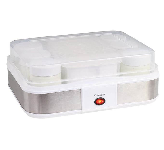 yoghurtmaker en kaasmaker 12 potten 21.5w - domoclip - dop156