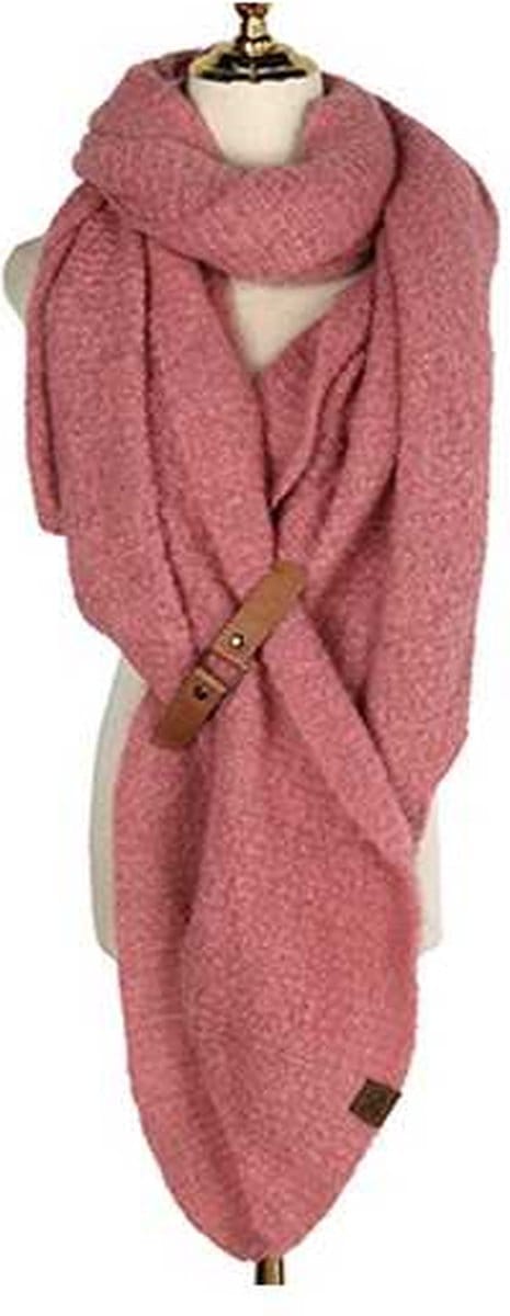 Sjaal Saalbach oud roze
