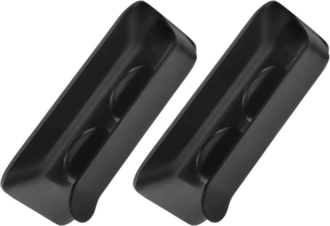 Magnetische Golfriemclip - Afstandsmeter Houder - Handsfree Spelen - Universele Pasvorm - 2 Stuks - Zwart