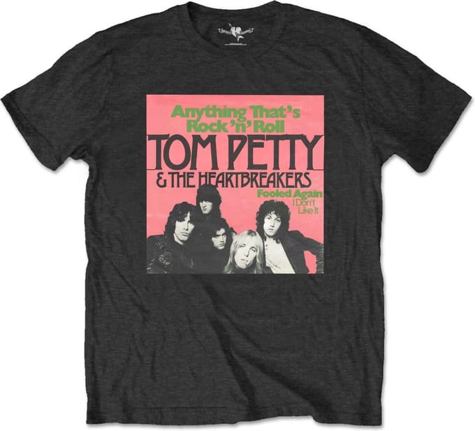 Tom Petty And The Heartbreakers - Anything Heren T-shirt - M - Zwart