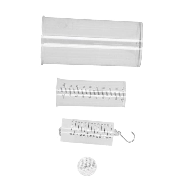 Drijfvermogen Experiment Apparatuur Archimedes Principe Demonstrator Natuurkunde Educatief Apparaat white