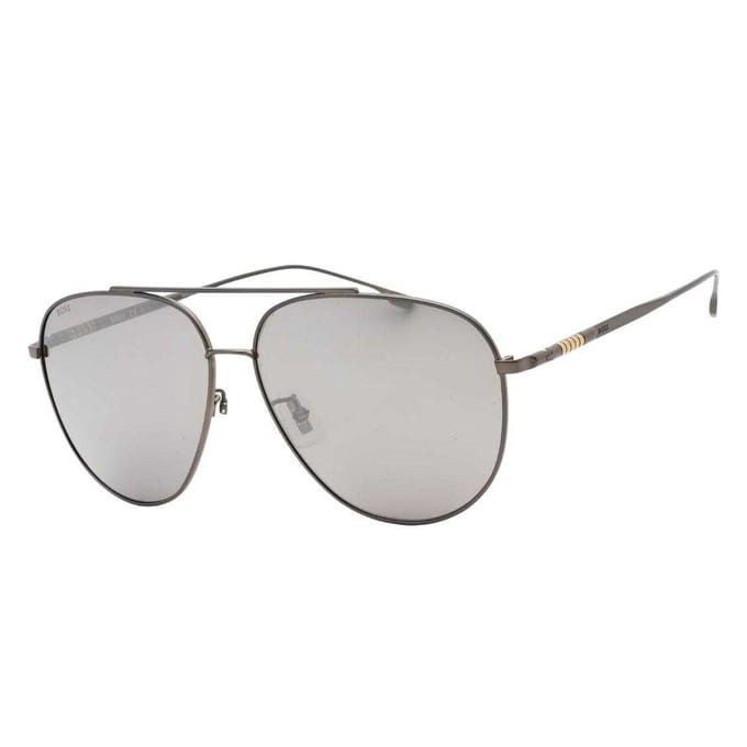 Hugo Boss Matte zonnebril voor volwassenen (Zilver)