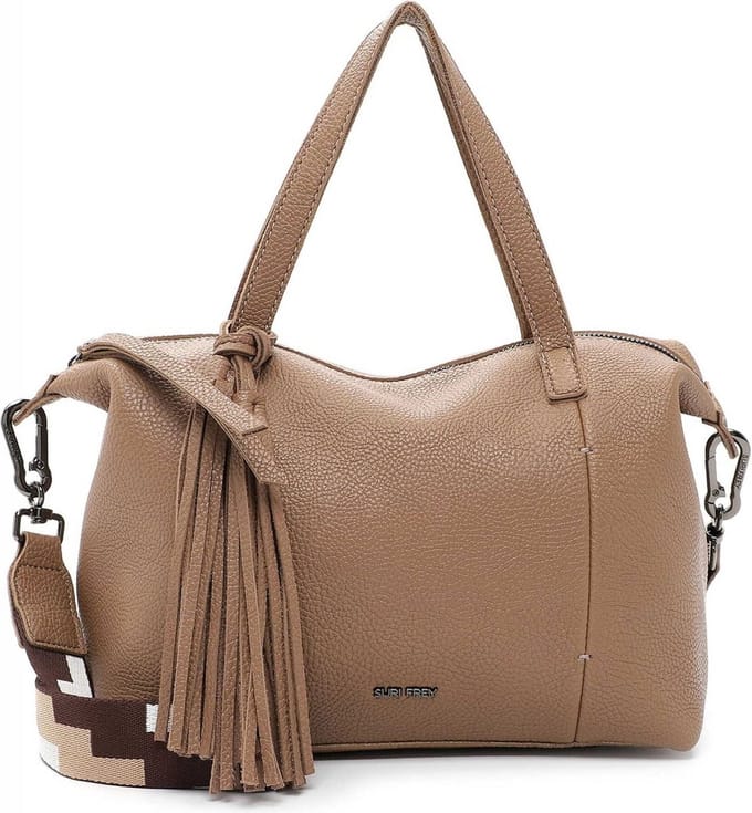 SURI FREY Schoudertas Kiky City Shopper Darktaupe