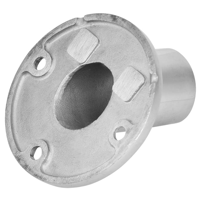 60 Graden Ronde Basis RVS Marine Boot Handrail Fitting Hardware Accessoires (22 mm) gray