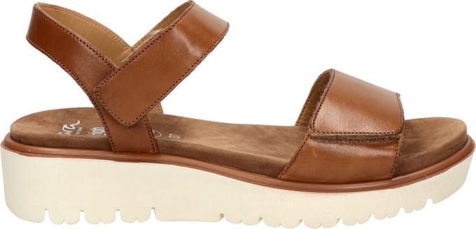 Ara - 1233518 - Sandalen met hakDames Sandalen - Kleur: Cognac - Maat: 40