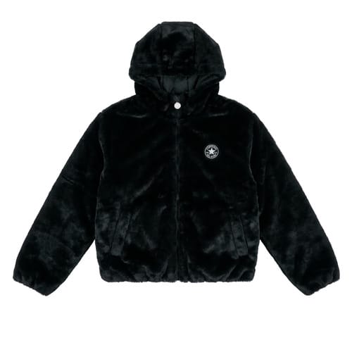 Converse  Windjack HOODED FAUX FUR JACKET