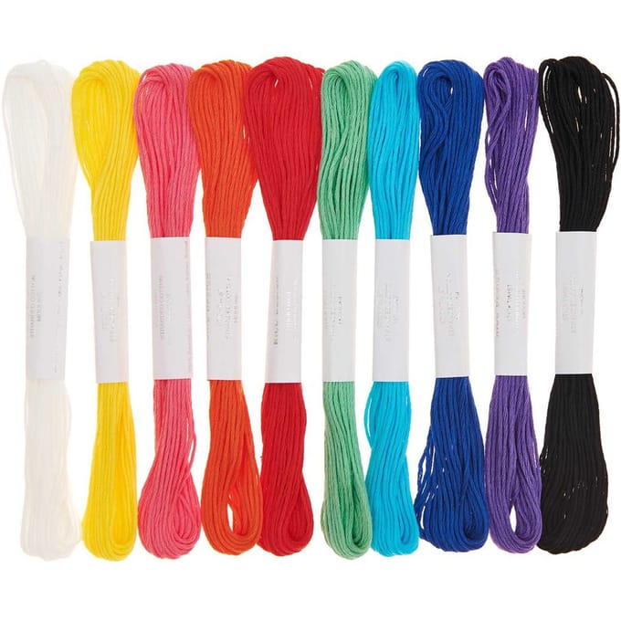 Rico Design Borduurgaren set - Rainbow